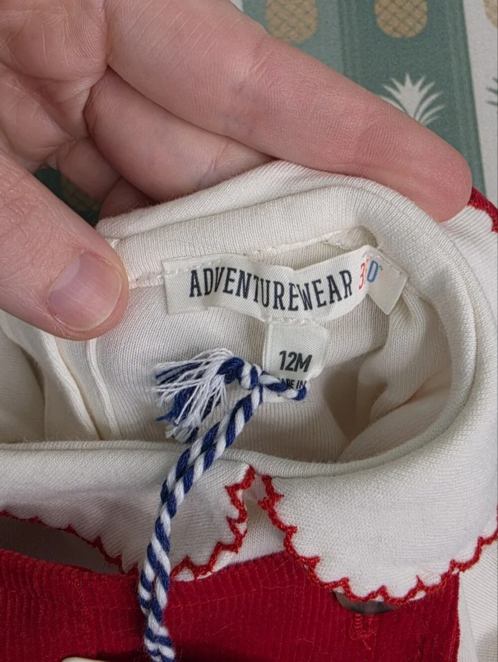 AdventureWear360 Corduroy Santa Dress with Bodysuit